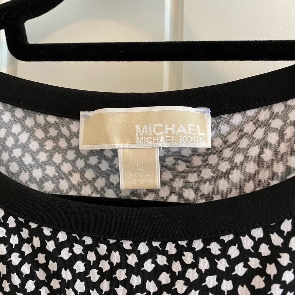 Black and white Dress